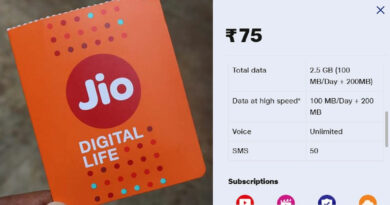 Jio New Reachrge of Rs 75 offer 4
